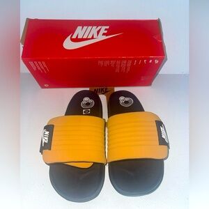 Nike Offcourt Adjust Slide Flax/Sail-Black (DQ9624 201)NWT